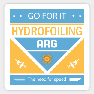 Hydrofoiling - Argentina Sticker